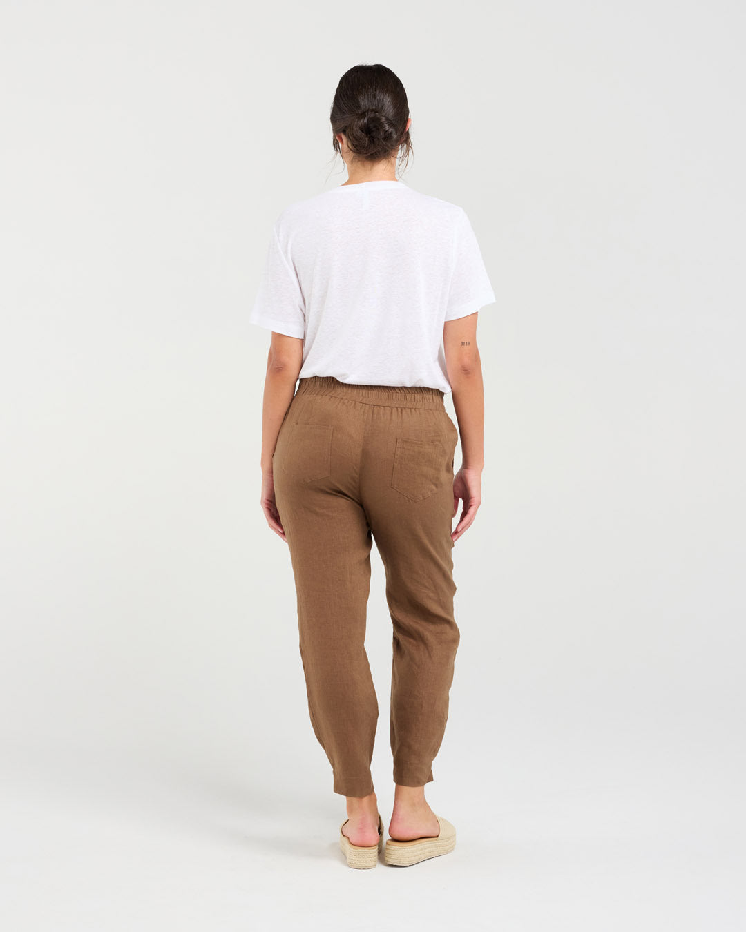 Blackstone Carmen Gathered Front Hem Pant