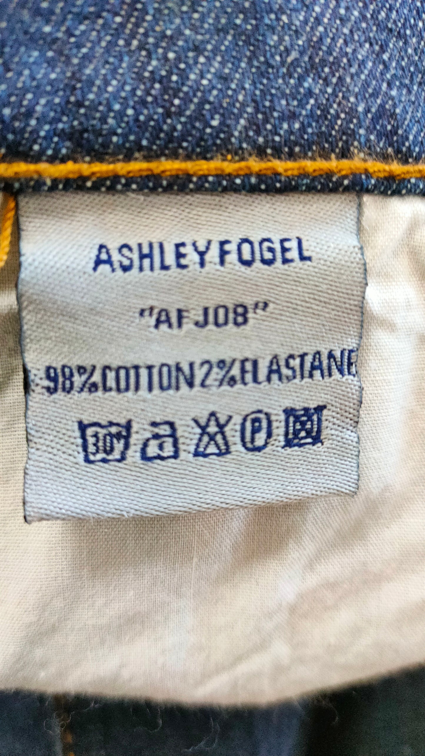PRE OWNED Ashley Fogel Jeans | Vintage NZ Label