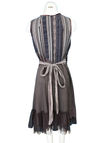 PRE OWNED Annah S Chameleon Reversible Wrap Dress