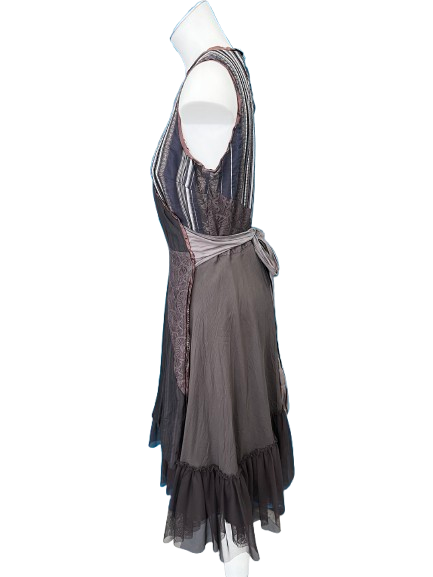 PRE OWNED Annah S Chameleon Reversible Wrap Dress