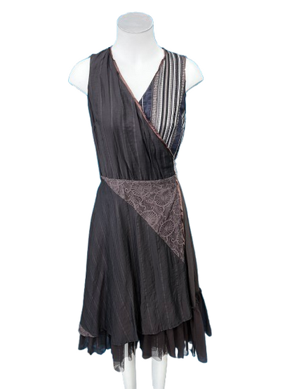 PRE OWNED Annah S Chameleon Reversible Wrap Dress