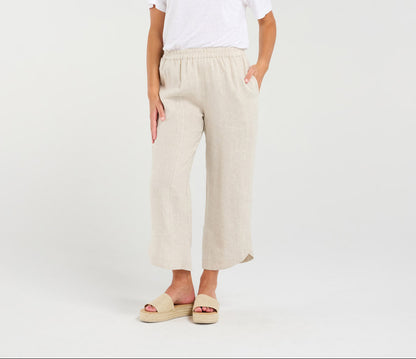 Blackstone Arabella Petal Hem Pants -  Summer Sand