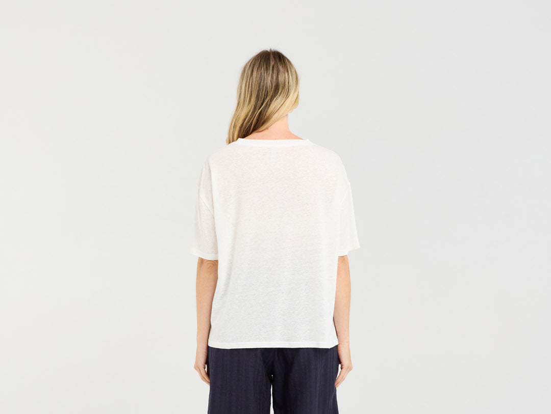 Blackstone Delanie Print Front Top - Floating Petals