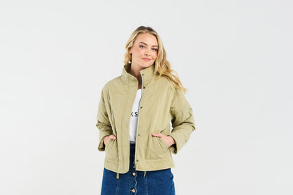 Blackstone Helene Quilted Jacket - Sage