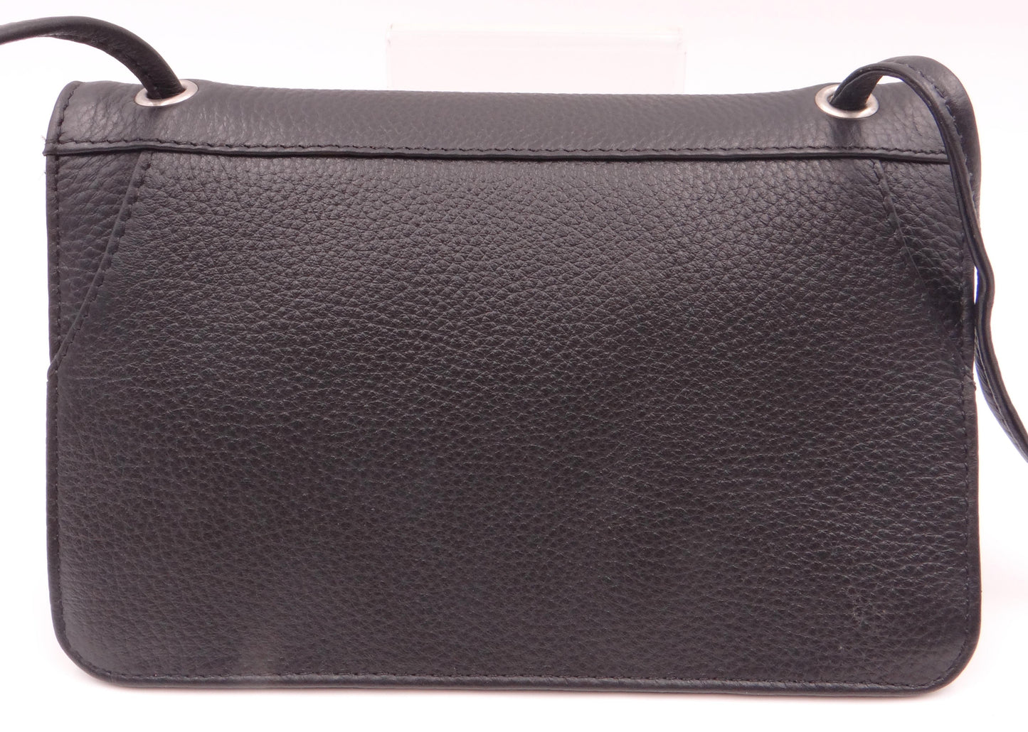 Second Nature Leather Small Crossbody Bag - Black  #CB4