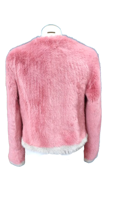 PRE OWNED COOP by Trelise Cooper  "Hot Fluff" Jacket - Candy Floss