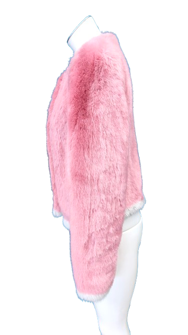 PRE OWNED COOP by Trelise Cooper  "Hot Fluff" Jacket - Candy Floss