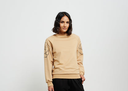 et alia Murphy Sweat - Latte/Black