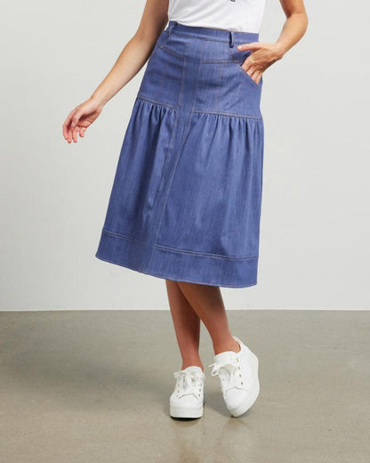 et alia Sutton Skirt - Blue Wash