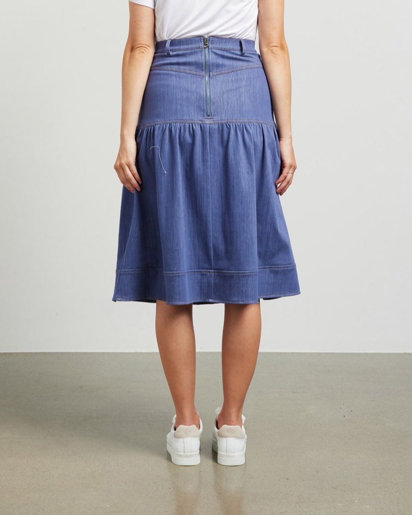 et alia Sutton Skirt - Blue Wash