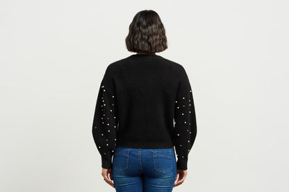 et alia Pearl Cardi - Black