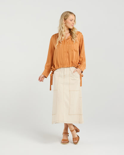 et alia Jodi Shirt - Copper Glow