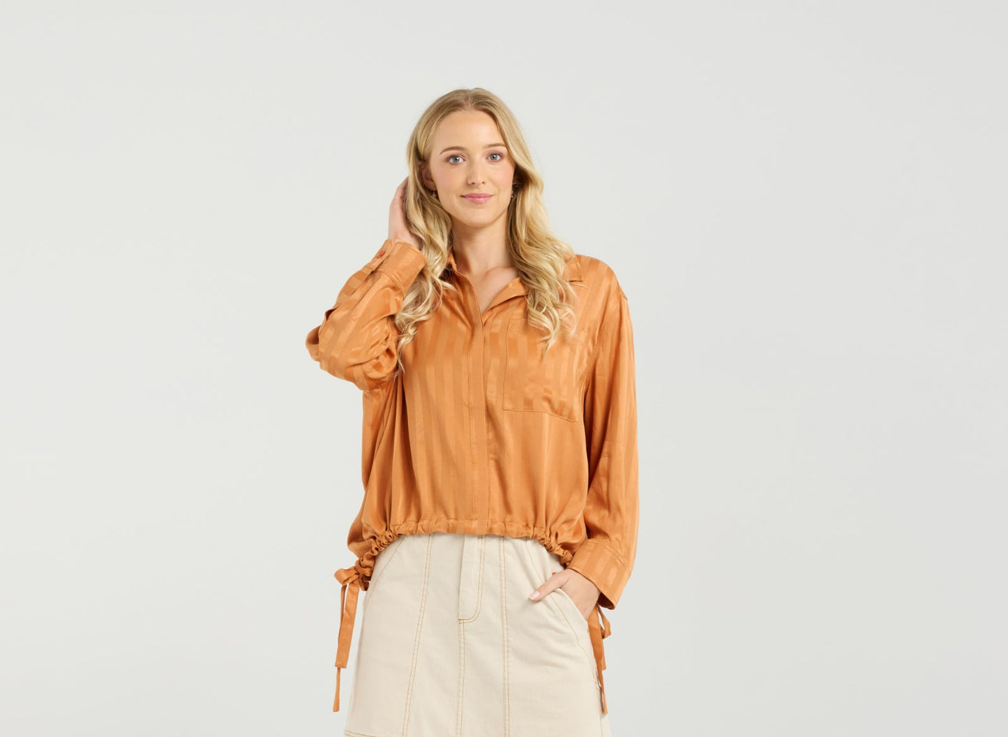 et alia Jodi Shirt - Copper Glow