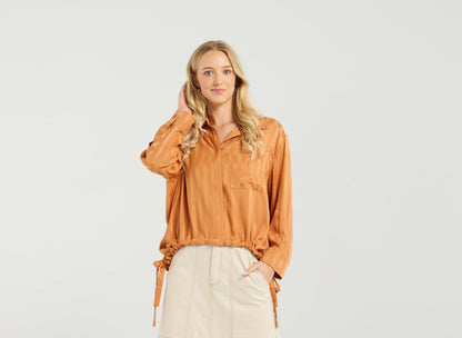 et alia Jodi Shirt - Copper Glow