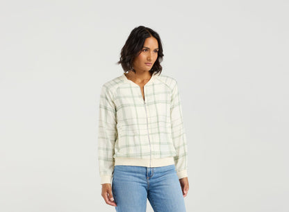 et alia Bobby Bomber - Meadow Plaid (Green)