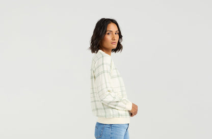 et alia Bobby Bomber - Meadow Plaid (Green)