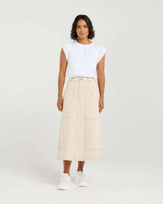 et alia Avril Skirt - Buttercream