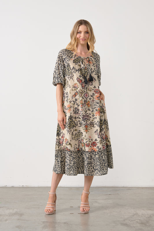 Holmes & Fallon Floral Print Dress - HF2525