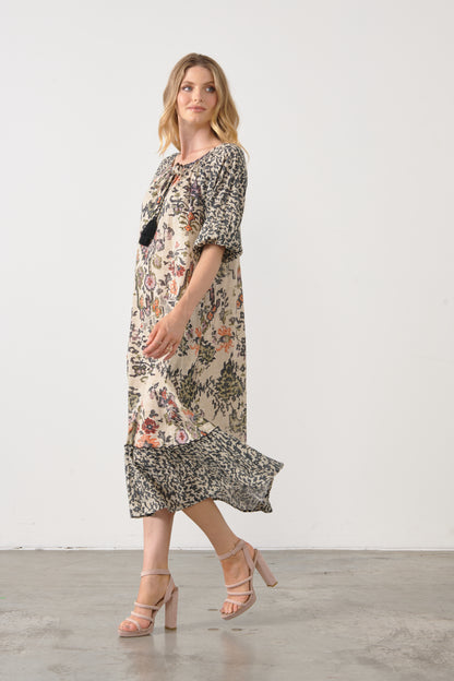 Holmes & Fallon Floral Print Dress - HF2525