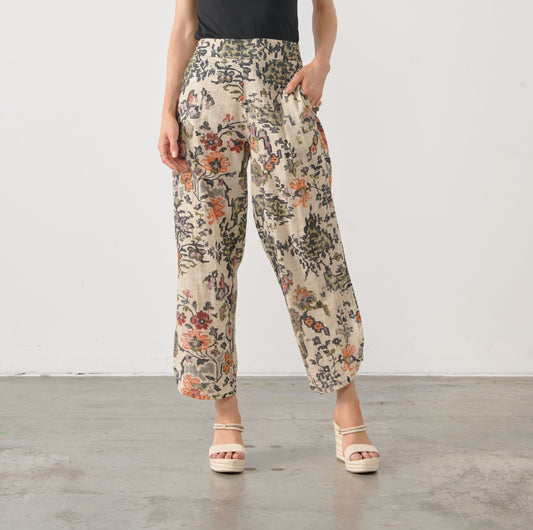 Holmes & Fallon Floral Print Pants - HF2528