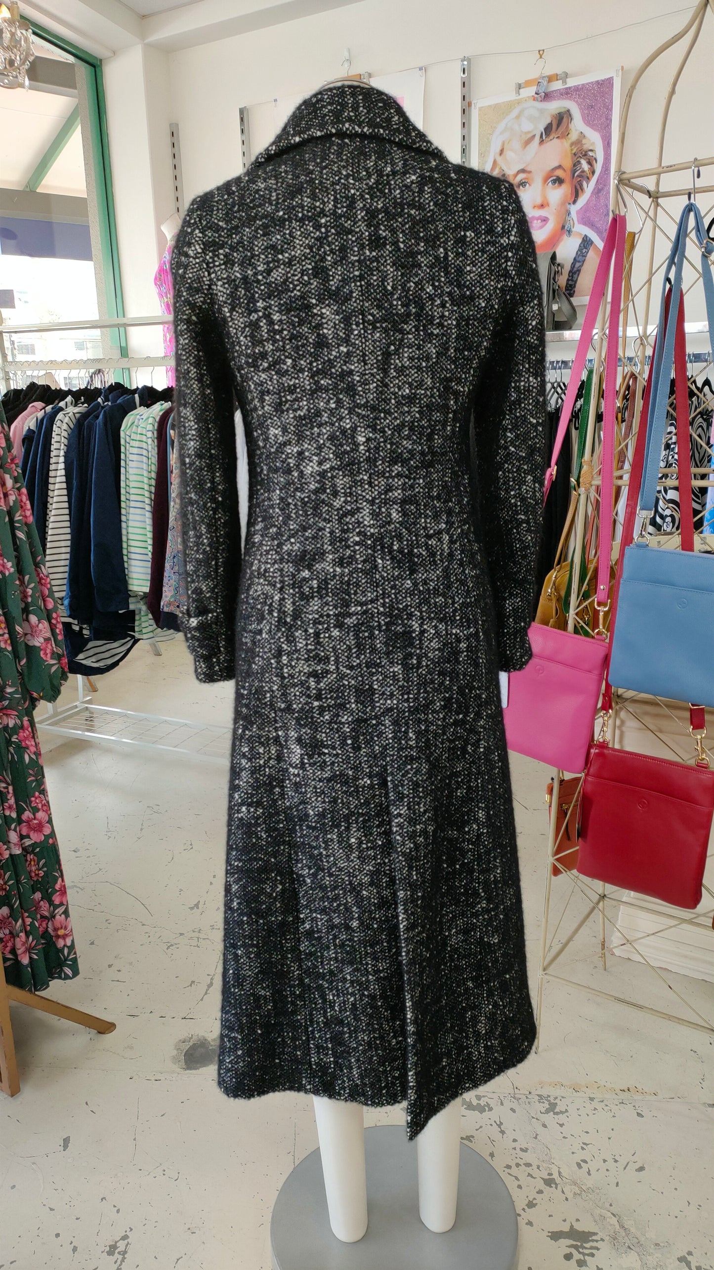PRE OWNED Massimo Dutti Wool Blend Coat