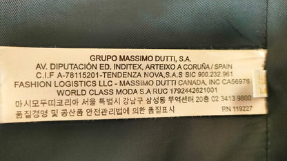 PRE OWNED Massimo Dutti Wool Blend Coat