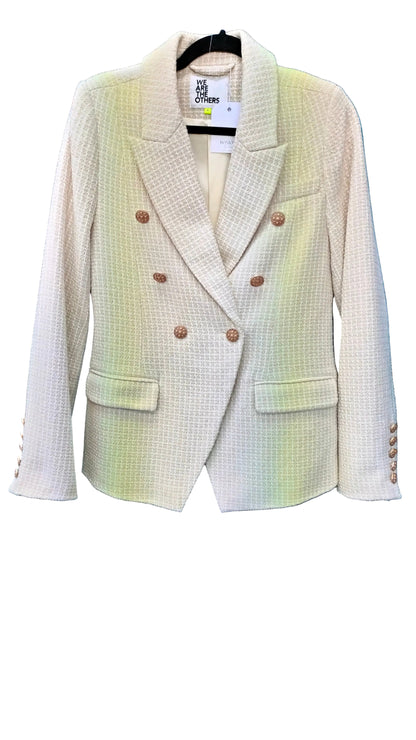 PRE OWNED We Are The Others Cream Boucle Blazer