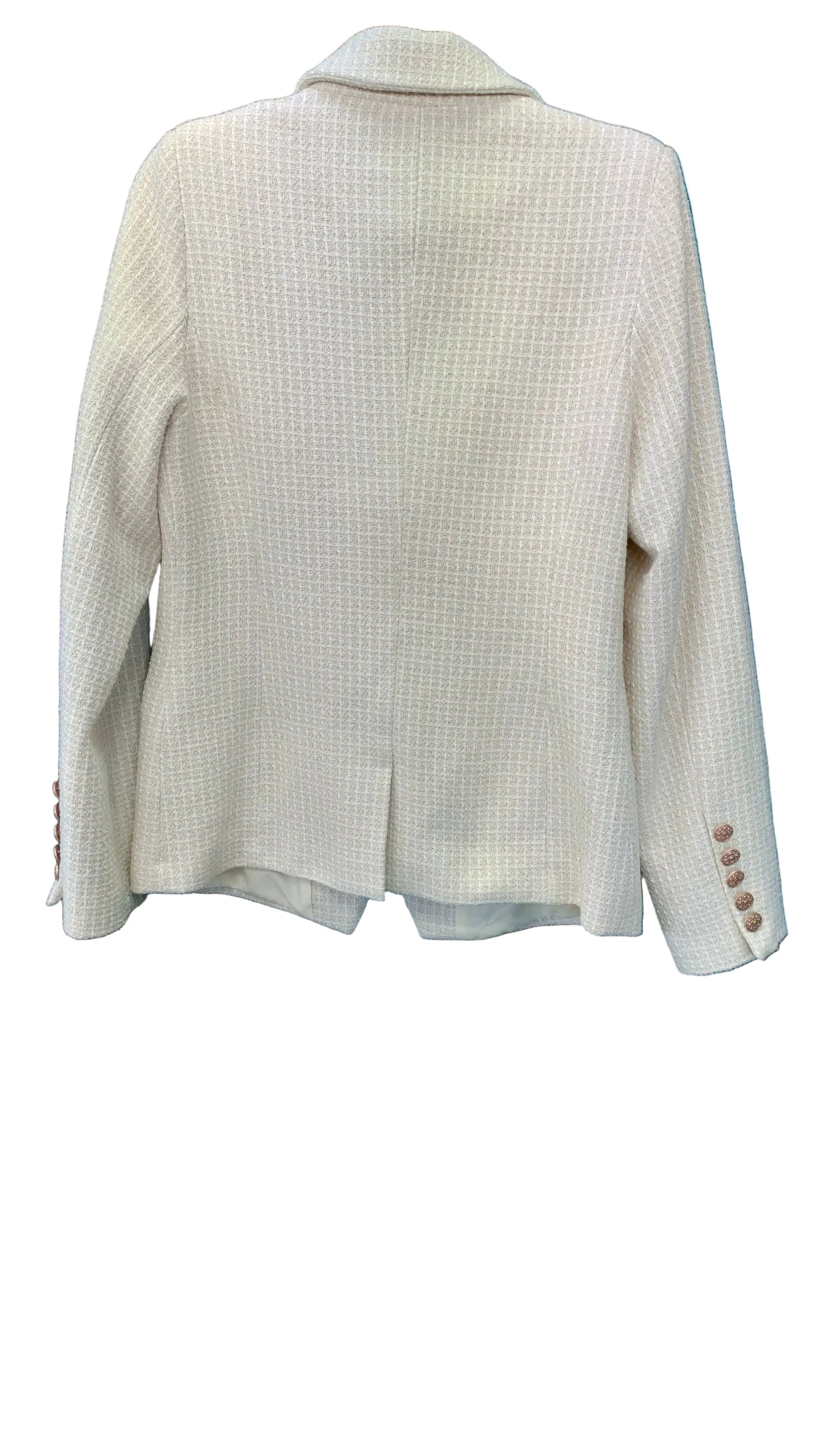 PRE OWNED We Are The Others Cream Boucle Blazer
