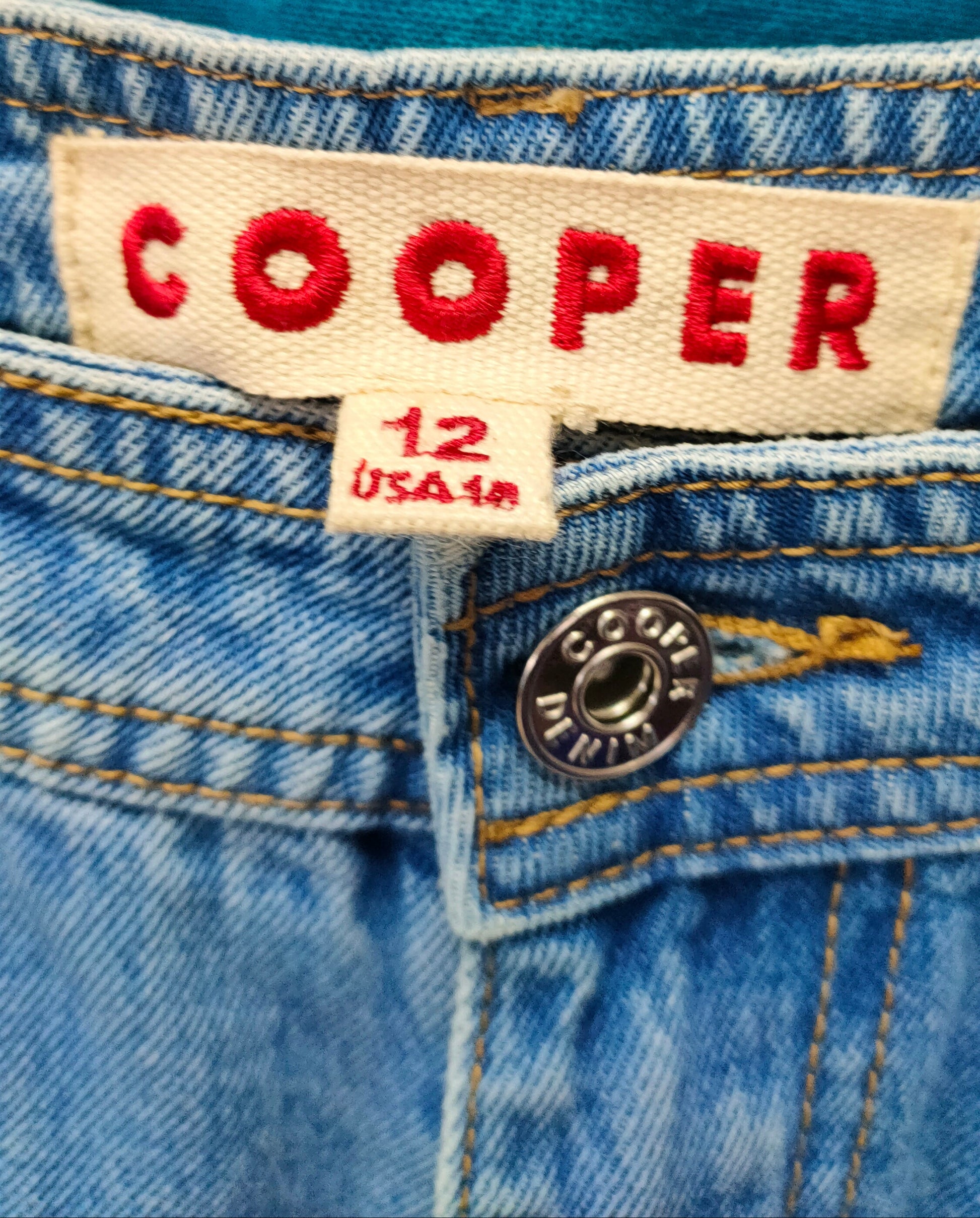 Trelise Cooper Jean On Me wide leg jean in light wash denim, front view