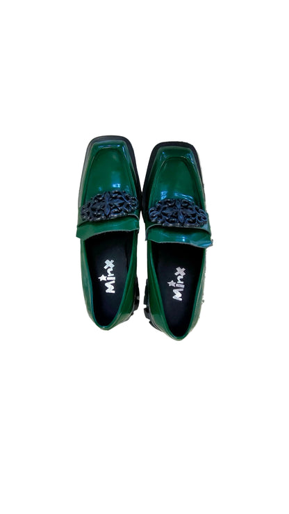 PRE OWNED Minx Green Loafer