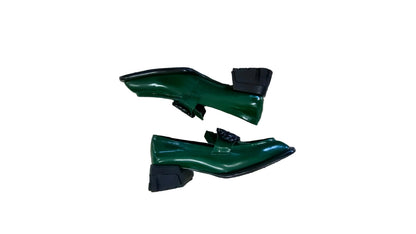 PRE OWNED Minx Green Loafer
