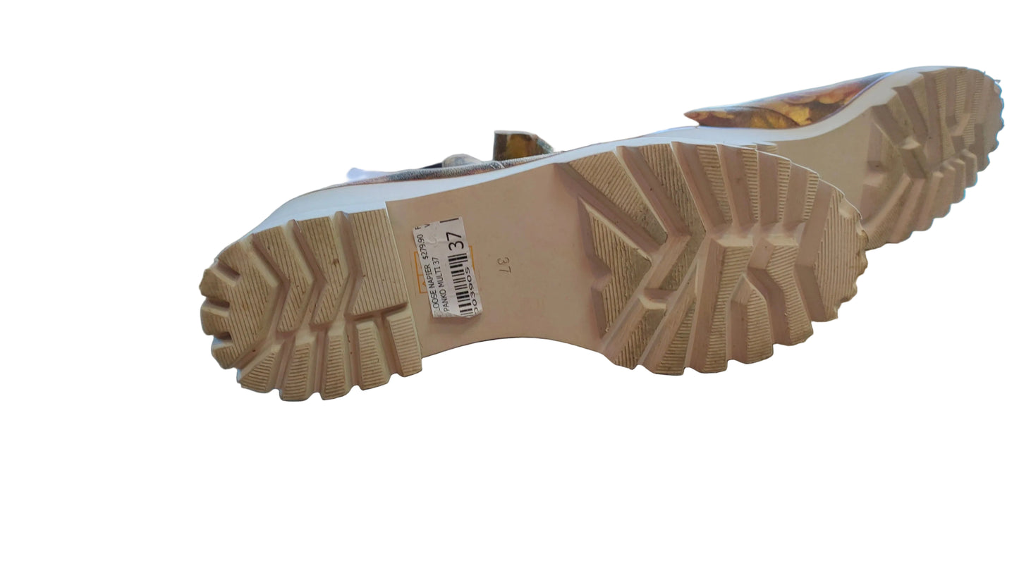PRE OWNED Bresley Panko multi boots - size 37