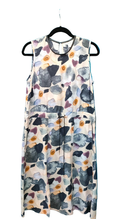 PRE OWNED Juliette Hogan Silk Print Dress