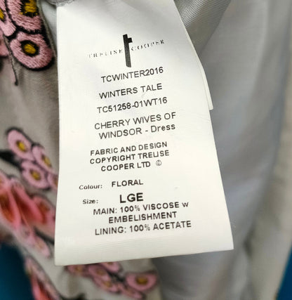 PRE OWNED Trelise Cooper Cherry Wives of Windsor Dress