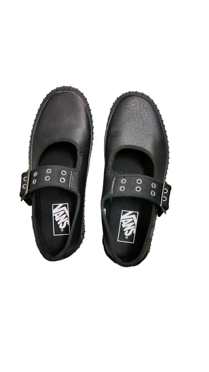 PRE OWNED Vans Mary Janes - Black