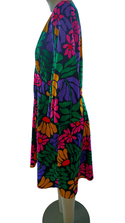 PRE OWNED Gorman Floral V Neck Dress