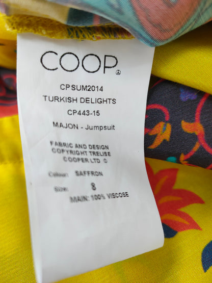 PRE OWNED Coop Turkish Delights Majon Saffron Jumpsuit