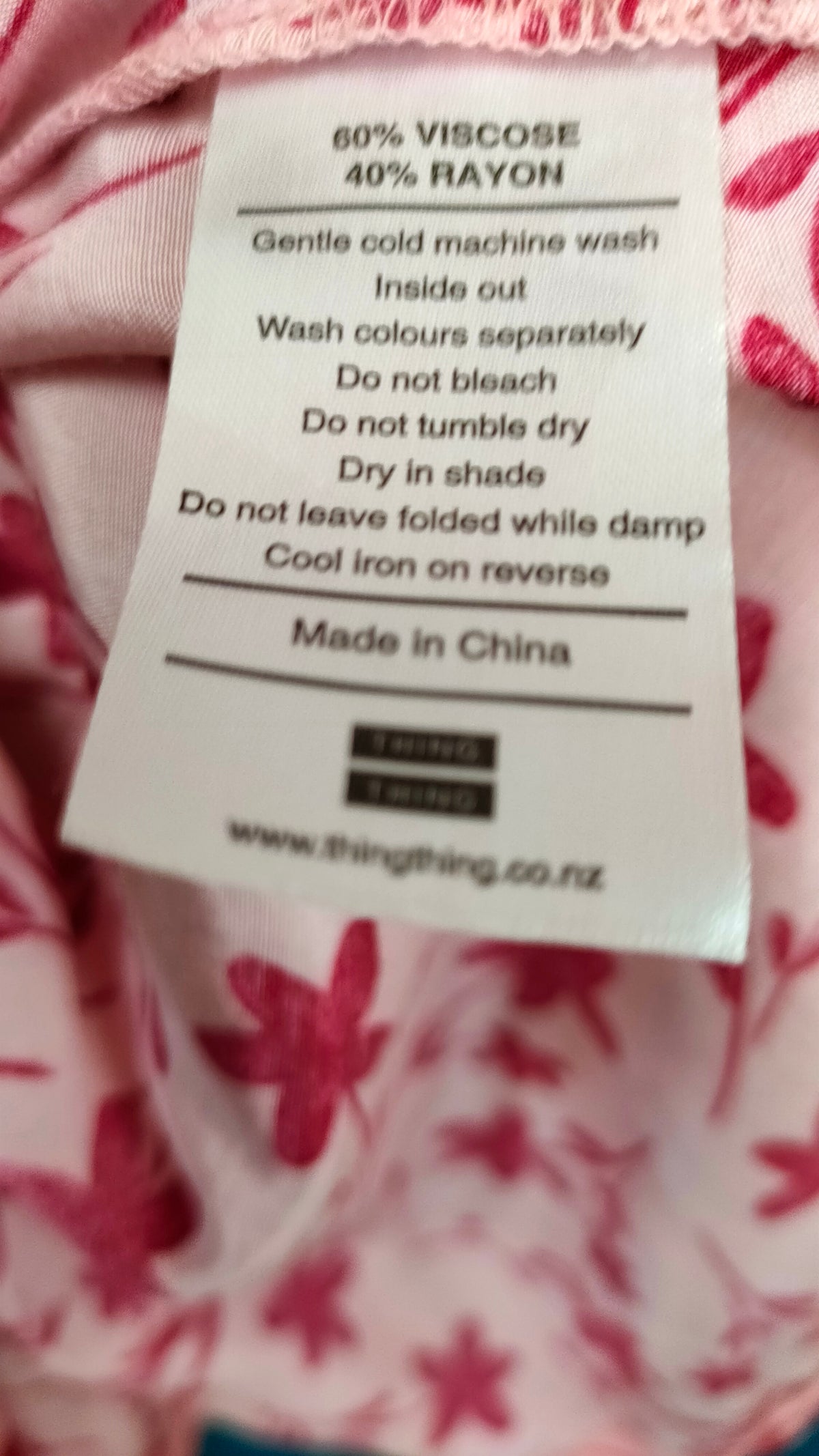 PRE OWNED Thing Thing Pink Floral Dress