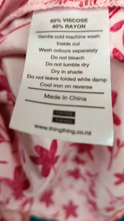 PRE OWNED Thing Thing Pink Floral Dress