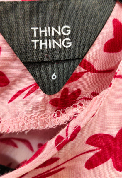 PRE OWNED Thing Thing Pink Floral Dress