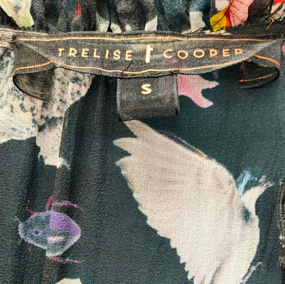 PRE OWNED Trelise Cooper Florence and the Dream Silk Animal Print Dress