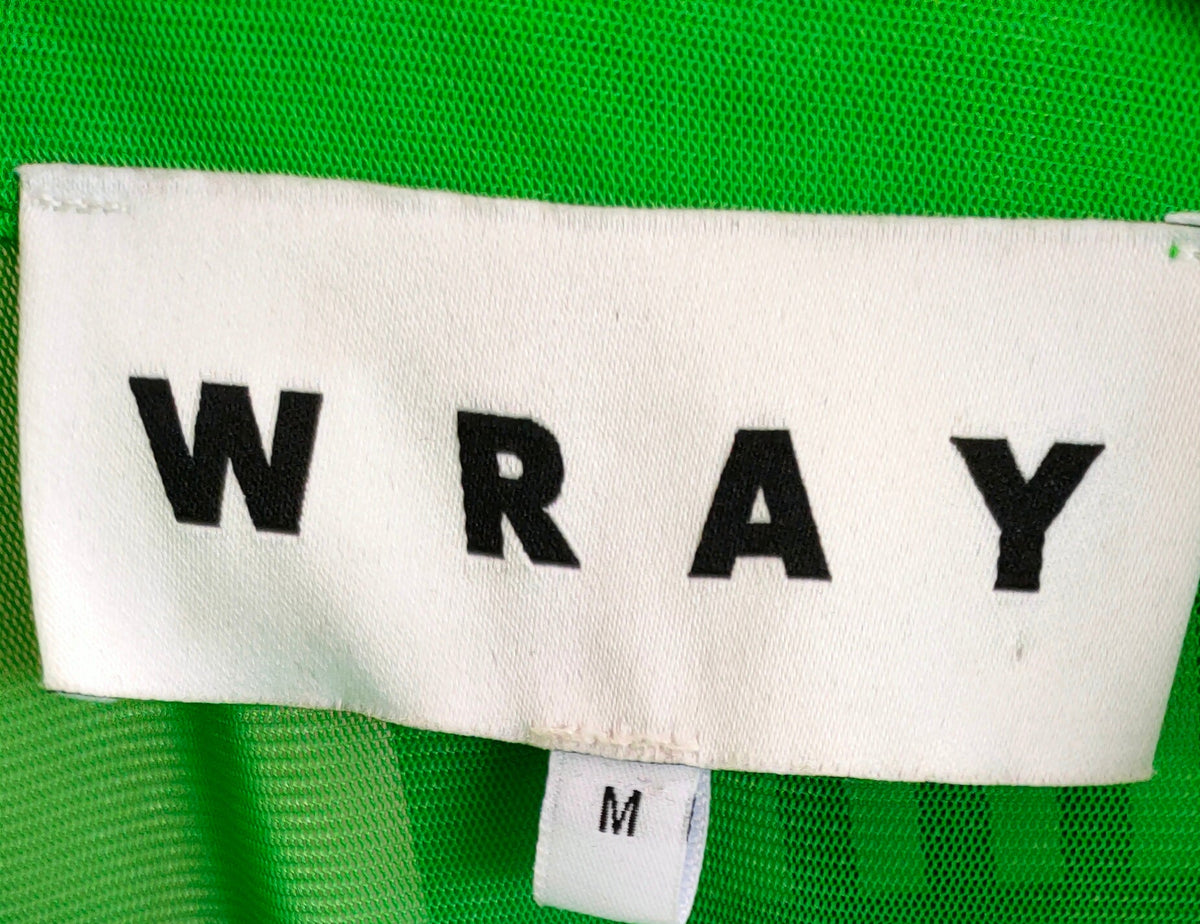 PRE OWNED Wray Green Ruched Button-Front Shirt