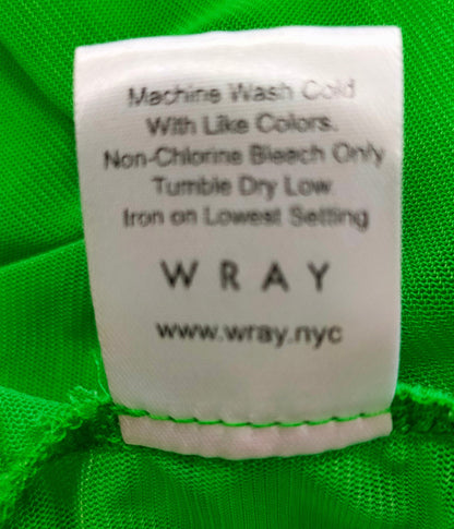 PRE OWNED Wray Green Ruched Button-Front Shirt