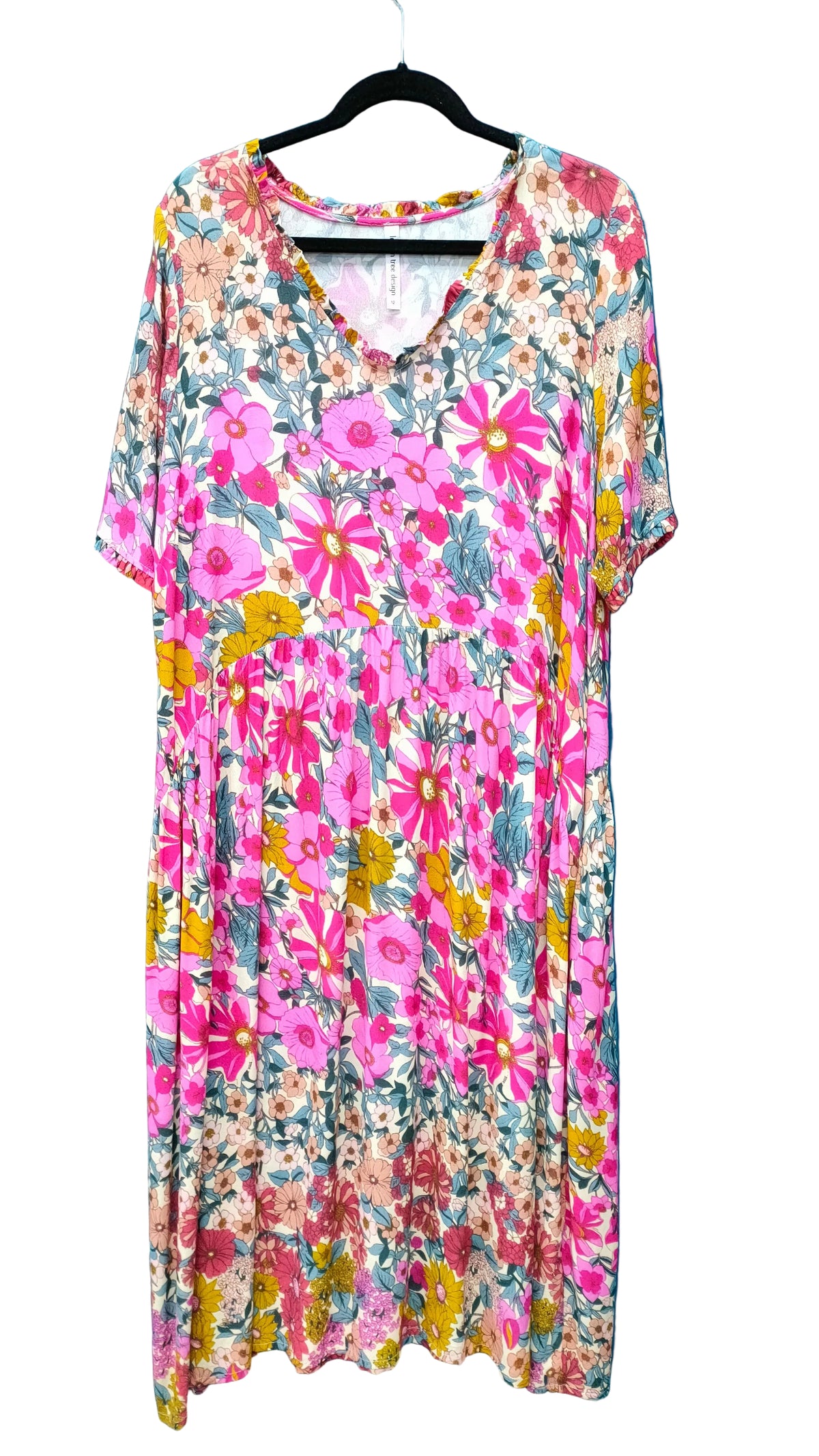 PRE OWNED Lemon Tree Design Floral Dress