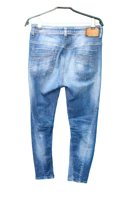 PRE OWNED Diesel Fayza Blue Wash Jeans