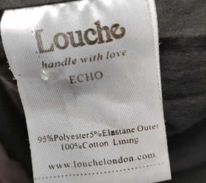 PRE OWNED Louche Echo Black Cutout Dress