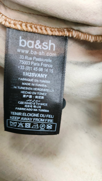 PRE OWNED Ba&sh  Print Blouse