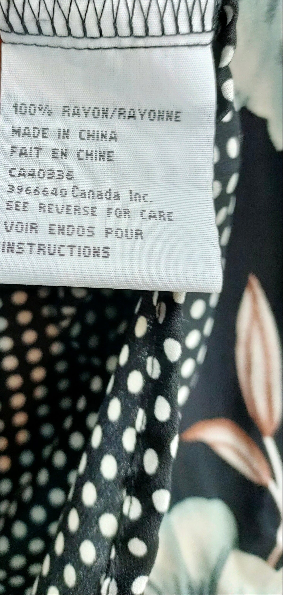PRE OWNED Vassalli Black and White Mixed Print Shirt