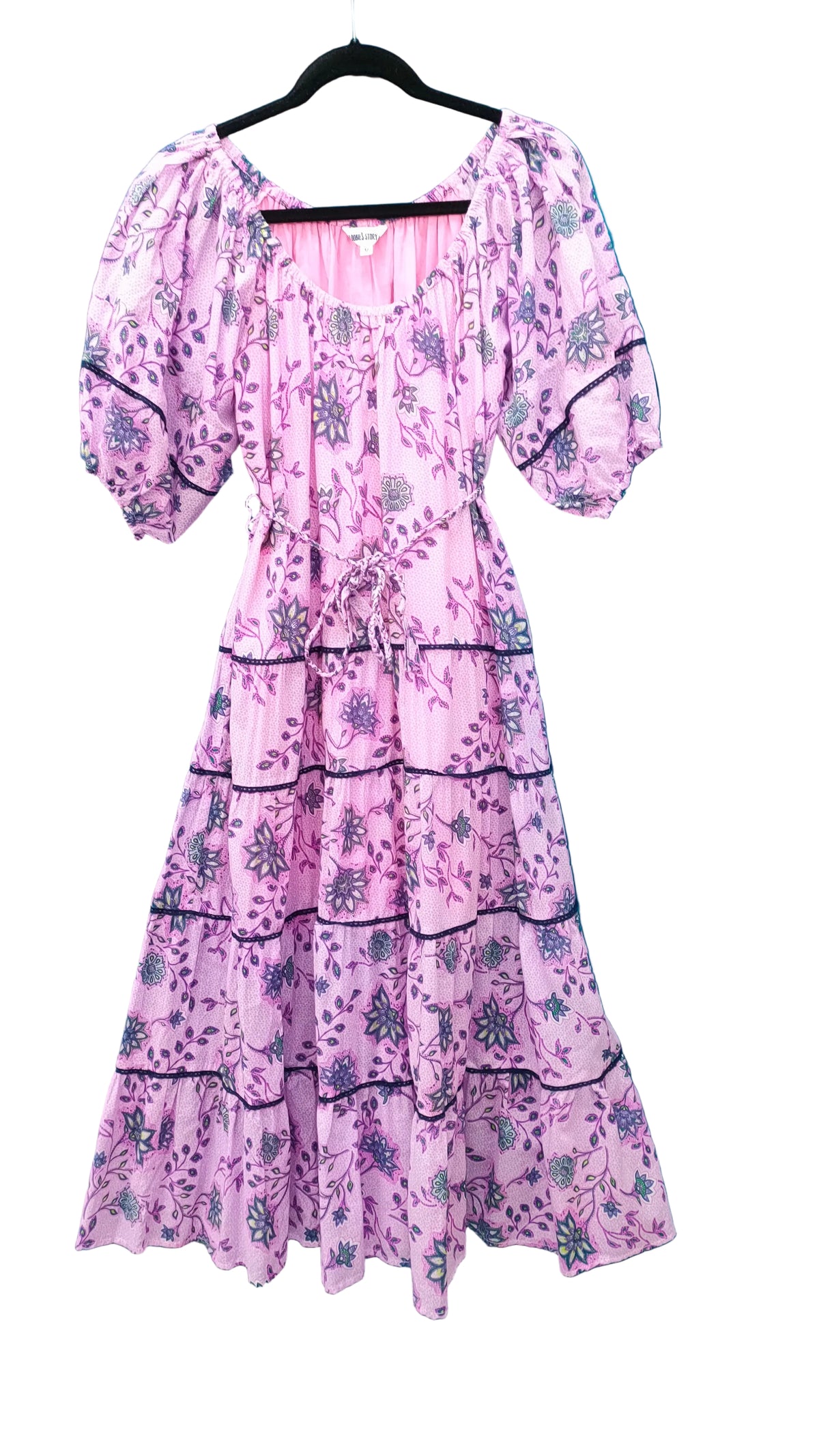 PRE OWNED Loobie's Story Mauve Floral Dress