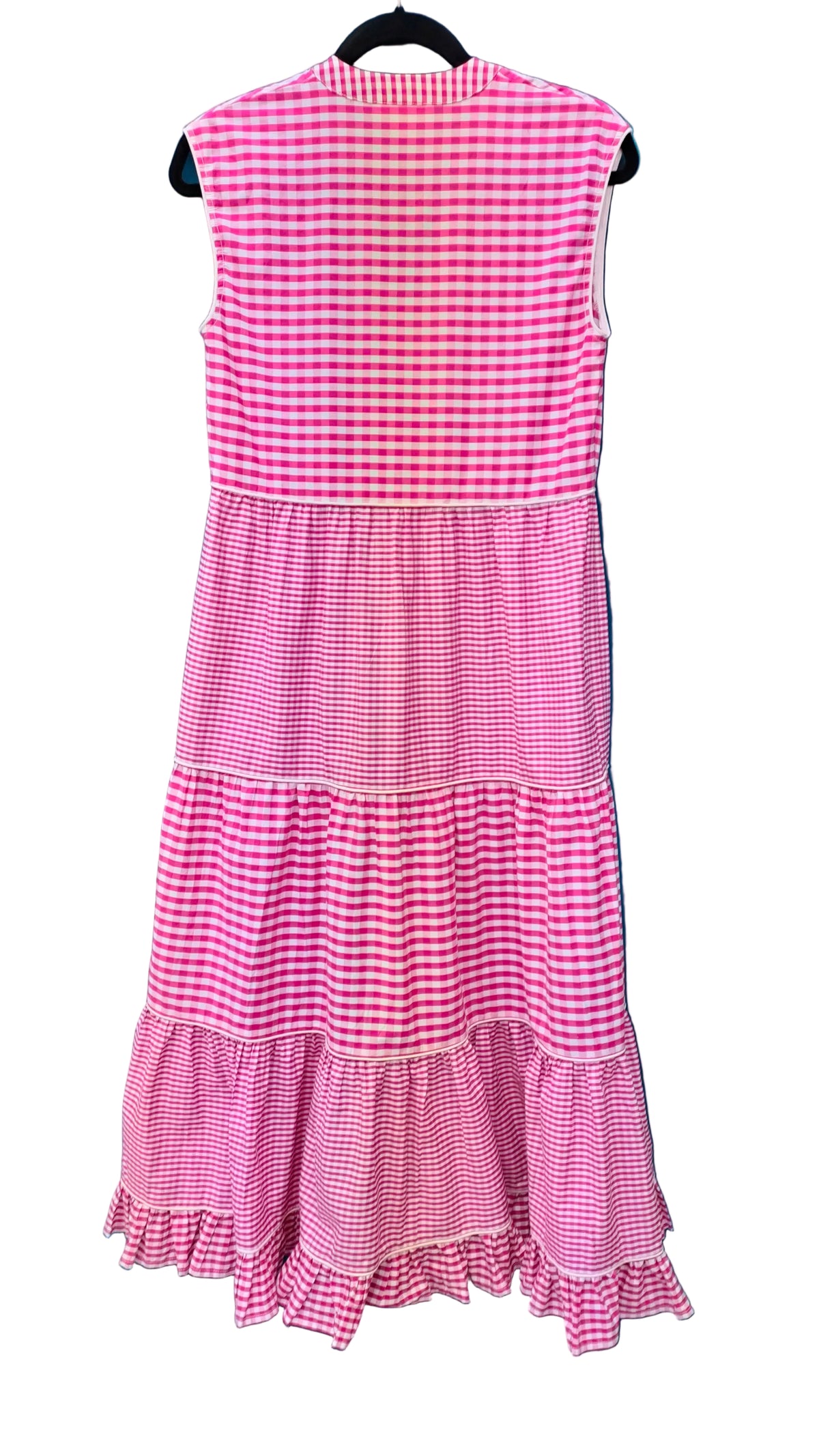 PRE OWNED Madly Sweetly Pink and White Gingham Dress